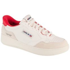 Buty sportowe Sneakersy męskie, Sport Court 2.0 - Konor. Białe buty sportowe casual Skechers, bez wzorów, bez zapięcia, skechers sport. Za 379.99 zł.