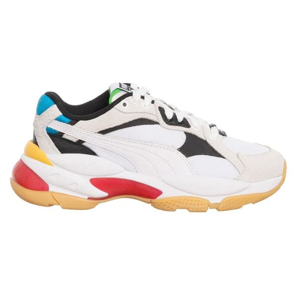 Trampki Puma Lqd Cell Epsilon Wh Kolorowe. Czerwone trampki Puma, z aplikacjami, bez zapięcia. Za 345.99 zł.