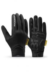 Rękawiczki rowerowe Ff Touch 1631001000. Czarne rękawiczki ROCKBROS, bez wzorów, z nylonu. Za 109.99 zł.