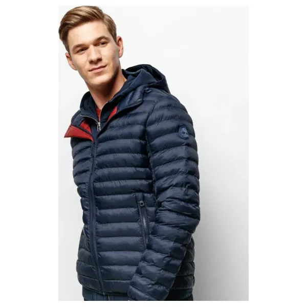 Timberland Kurtka Axis Peak Hooded Jkt , granatowy, rozmiar M. Niebieskie kurtki Timberland, m, bez wzorów, z materiału, bez kaptura. Za 859.99 zł.