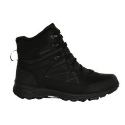 Buty trekkingowe męskie Regatta Samaris Thermo wodoodporne. Czarne buty trekkingowe Regatta, bez wzorów, bez zapięcia. W wyprzedaży za 331.00 zł.