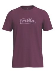 Erima Koszulka "Retro" w kolorze fioletowym rozmiar: M. Różowe t-shirty sportowe Erima, bez wzorów, z bawełny, bez ramiączek, outdoorowe. Za 84.99 zł.