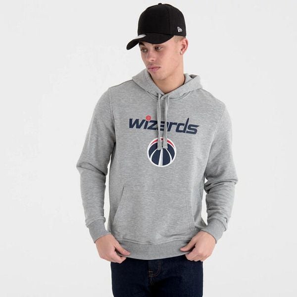 Bluza z kapturem Washington Wizards NBA. Szare bluzy New Era, m, bez wzorów, z kapturem. Za 295.50 zł.