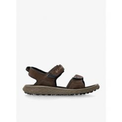 Sandały turystyczne męskie Columbia Konos Hiker 2-Strap. Brązowe sandały Columbia, bez zapięcia. Za 188.99 zł.