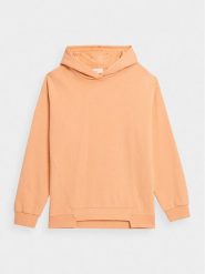 Outhorn Bluza OTHAW23TSWSM679 Pomarańczowy Regular Fit. Brązowe bluzy Outhorn, m, bez wzorów, z bawełny, bez kaptura. Za 99.99 zł.