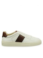 Gant Sneakersy 30631890 Écru. Buty sportowe casual GANT, bez wzorów, ze skóry, bez zapięcia. Za 349.99 zł.