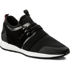 Sneakersy HUGO - Hybrid 50383765 10206651 01 Black 001. Czarne buty sportowe casual Hugo, bez wzorów, z materiału, bez zapięcia. Za 829.00 zł.