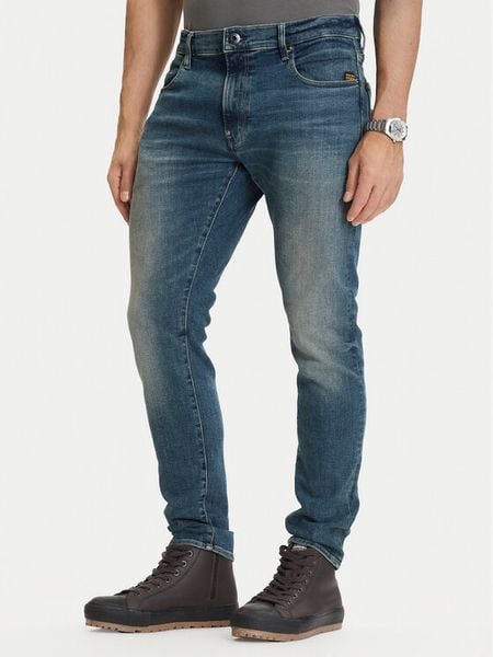 G-Star Raw Jeansy Revend D20071-D634 Niebieski Skinny Fit. Niebieskie jeansy G-Star Raw, m. Za 549.99 zł.