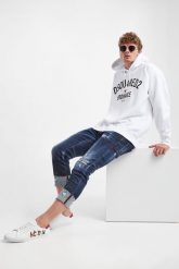 Jeansy męskie Sailor Jean DSQUARED2. Jeansy Dsquared2, m. W wyprzedaży za 2,174.25 zł.
