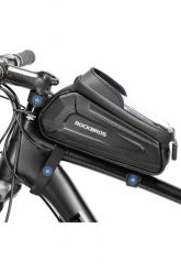 Torba rowerowa Mobicase 1,7L. Czarne torby na ramię ROCKBROS, bez wzorów, z materiału, na ramię, bez dodatków. Za 94.99 zł.