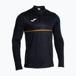 Bluza do biegania męska Joma Record III. Czarne bluzy Joma, m, bez wzorów, bez kaptura. Za 129.99 zł.