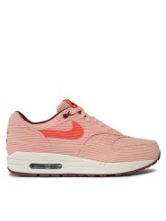 Nike Sneakersy Air Max 1 Prm FB8915 600 Różowy. Czerwone buty sportowe casual Nike, bez wzorów, z materiału, bez zapięcia. Za 639.99 zł.