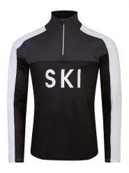 Dare 2b Koszulka funkcyjna "Ski" w kolorze czarno-białym rozmiar: L. Białe t-shirty sportowe Dare 2B, bez wzorów, z materiału, bez ramiączek, outdoorowe. Za 126.45 zł.