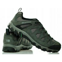 Buty trekkingowe męskie Karrimor Supa K931. Szare buty trekkingowe Karrimor, bez wzorów, bez zapięcia. W wyprzedaży za 202.49 zł.