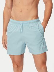 Emporio Armani Szorty kąpielowe EM000583 AF20424 U9242 Niebieski jasny Regular Fit. Niebieskie kąpielówki Emporio Armani, m, bez wzorów, z syntetyku. Za 239.99 zł.