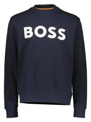 Hugo Boss Fashion Bluza w kolorze granatowym rozmiar: M. Niebieskie bluzy Hugo Boss Fashion, m, bez wzorów, z bawełny, bez kaptura. Za 272.31 zł.