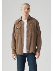 Levi's Koszula w kolorze brązowym rozmiar: L. Brązowe koszule Levi's®, l, bez wzorów, z bawełny, bez kołnierzyka, bez ramiączek. Za 162.87 zł.