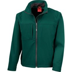 Kurtka Result Softshell. Zielone kurtki RESULT, l, bez wzorów, z elastanu, bez kaptura. Za 186.15 zł.