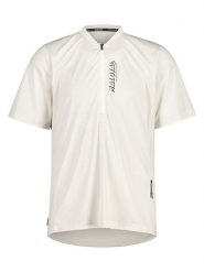 Maloja Koszulka kolarska "CarzanoM." w kolorze kremowym rozmiar: S. Brązowe t-shirty sportowe Maloja, bez wzorów, z materiału, bez ramiączek, rowerowe. Za 193.24 zł.