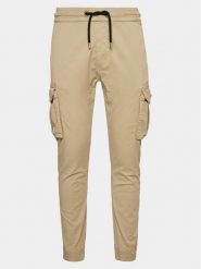 Alpha Industries Joggery Twill 116202 Beżowy Slim Taper Fit. Brązowe joggery i bojówki Alpha Industries, m, bez wzorów, z bawełny. Za 229.99 zł.