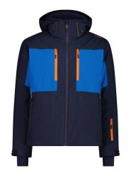 CMP Kurtka narciarska w kolorze granatowo-niebieskim rozmiar: 48. Niebieskie kurtki outdoor i hardshell CMP, bez wzorów, bez kaptura. Za 429.44 zł.