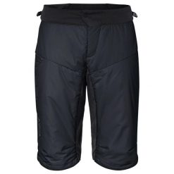 Szorty VAUDE Minaki. Czarne spodenki rowerowe Vaude, s, bez wzorów, z materiału, rowerowe, primaloft. Za 555.05 zł.