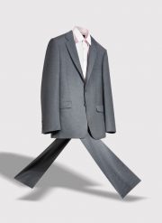 PAKO LORENTE – Marynarka garniturowa P22WP-3G-034-S-S. Szare garnitury Pako Lorente, m, bez wzorów, z wełny. Za 399.99 zł.