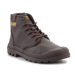 Buty do chodzenia unisex Palladium Pampa Hi Coated. Brązowe buty sportowe casual Palladium, bez wzorów, z gumy, bez zapięcia. Za 476.00 zł.