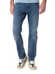 Timezone Dżinsy "Eduardo" - Slim fit - w kolorze niebieskim rozmiar: W29/L32. Niebieskie jeansy Timezone, l. Za 152.95 zł.