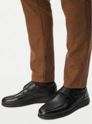 Go Soft Półbuty CEO-OTTO-04 MB Czarny. Czarne eleganckie półbuty GO SOFT, bez wzorów, ze skóry, bez obcasa, bez zapięcia. Za 249.99 zł.