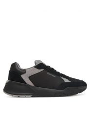 Calvin Klein Sneakersy City Runner Laceup Ny-Su HM0HM02308 Czarny. Czarne buty sportowe casual CALVIN KLEIN, bez wzorów, ze skóry, bez zapięcia. Za 489.99 zł.