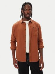 Quiksilver Koszula EQYWT04651 Brązowy jasny Regular Fit. Brązowe koszule Quiksilver, m, bez wzorów, z bawełny, bez kołnierzyka, bez ramiączek. Za 199.99 zł.