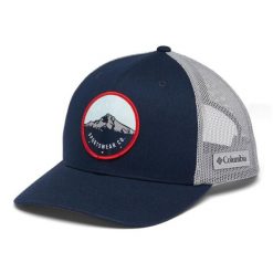 Czapka z daszkiem Columbia Mesh Snap Back. Niebieskie czapki z daszkiem Columbia, bez wzorów, z bawełny. Za 118.00 zł.