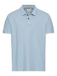 Camel Active Koszulka polo w kolorze błękitnym rozmiar: L. Niebieskie koszulki polo Camel Active, l, bez wzorów, z bawełny, bez kołnierzyka, bez ramiączek. Za 121.95 zł.