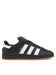 Adidas Sneakersy Campus 00s JP9997 Czarny. Czarne buty sportowe casual Adidas, bez wzorów, ze skóry, bez zapięcia. Za 359.99 zł.