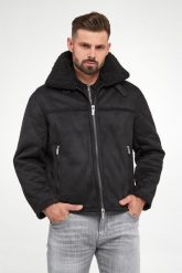 Kożuch męski ARMANI EXCHANGE. Płaszcze Armani Exchange, m, bez wzorów, bez kaptura. W wyprzedaży za 917.40 zł.