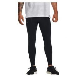 Legginsy do biegania męskie Under Armour Qualifier Elite. Czarne legginsy długie sportowe Under Armour, m, bez wzorów, do biegania. Za 199.99 zł.