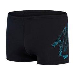 Bokserki kąpielowe męskie Speedo Hyper Boom Placement. Czarne kąpielówki Speedo, m, bez wzorów, z poliesteru. Za 94.99 zł.