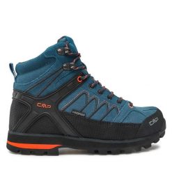 Trekkingi CMP. Botki sznurowane CMP, bez wzorów, bez obcasa, bez zapięcia. Za 409.99 zł.