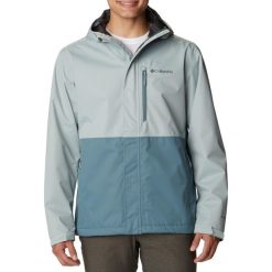 Kurtka przeciwdeszczowa męska Columbia Hikebound. Niebieskie kurtki Columbia, m, bez wzorów, bez kaptura. Za 319.99 zł.