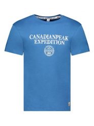 Canadian Peak Koszulka "Jvickeak" w kolorze niebieskim rozmiar: 3XL. Niebieskie bezrękawniki Canadian Peak, xl, bez wzorów, z bawełny, bez kołnierzyka, bez ramiączek. Za 56.99 zł.
