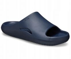 Klapki Dla Dorosłych Crocs Mellow Recovery Slide. Niebieskie klapki Crocs, z materiału. Za 199.99 zł.