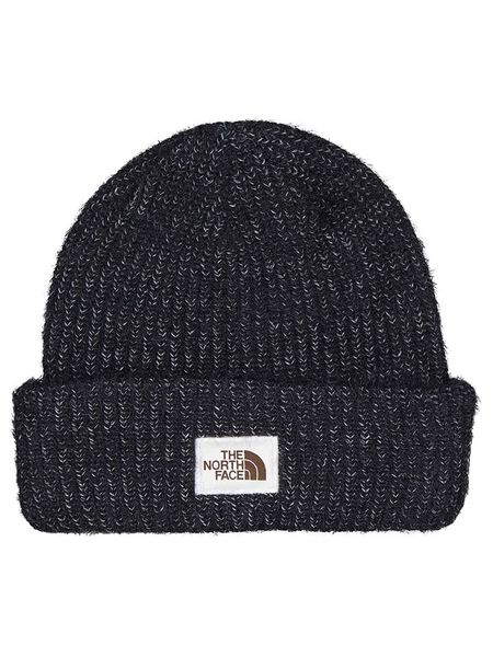 The North Face Czapka beanie "Salty Bae Lined" w kolorze czarnym rozmiar: onesize. Czarne czapki zimowe The North Face, z aplikacjami, prążkowane. Za 135.49 zł.