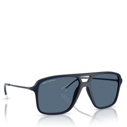 Okulary przeciwsłoneczne Armani Exchange. Niebieskie okulary przeciwsłoneczne Armani Exchange. Za 329.99 zł.