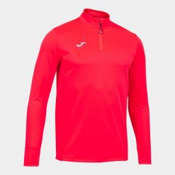 Bluza do biegania męska Joma Running night. Czerwone bluzy Joma, m, bez wzorów, bez kaptura. Za 99.99 zł.