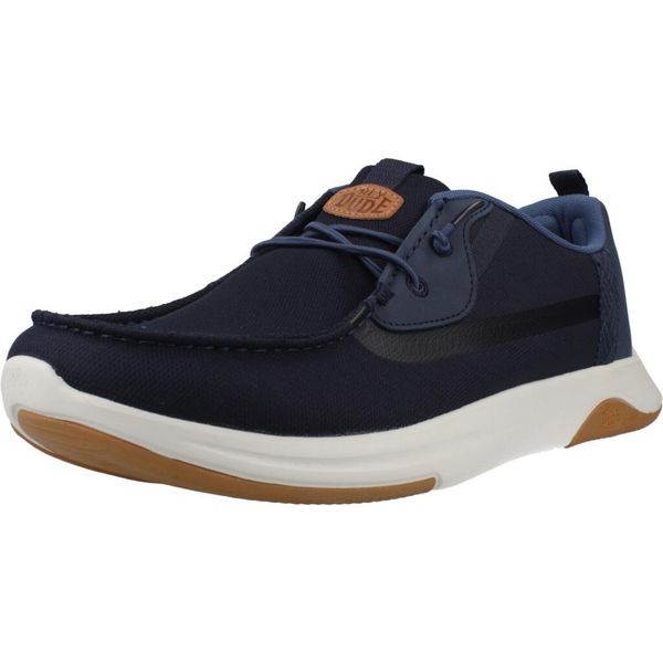 Buty HEY DUDE WALLY DRIFT MESH Niebieski. Niebieskie buty turystyczne Hey dude, bez wzorów, z meshu, bez zapięcia, trekkingowe. Za 293.99 zł.