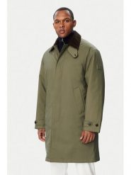 Tommy Hilfiger Płaszcz przejściowy Surplus MW0MW44743 Zielony ciemny Regular Fit. Zielone płaszcze Tommy Hilfiger, m, bez wzorów, z syntetyku, bez kaptura. Za 1,599.00 zł.