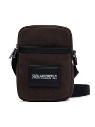 KARL LAGERFELD Saszetka B2M30199 Brązowy ciemny. Brązowe saszetki i nerki KARL LAGERFELD, bez wzorów, ze skóry, bez dodatków. Za 779.99 zł.
