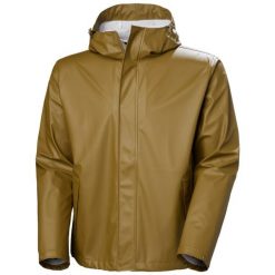 Kurtka wodoodporna z kapturem Helly Hansen Moss. Brązowe kurtki przeciwdeszczowe Helly Hansen, m, bez wzorów, z kapturem. Za 376.00 zł.