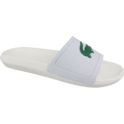 Lacoste Lacoste Croco Slide 119 1 737CMA0018082 białe 44,5. Białe japonki LACOSTE, bez wzorów. Za 181.17 zł.